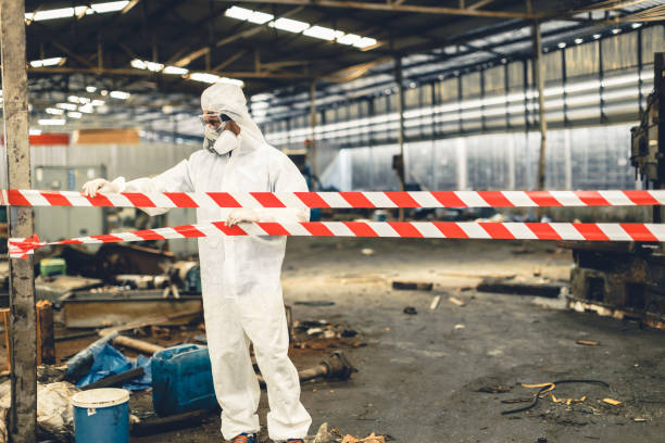 Professional Infectious Disease Decontamination technician working in Silver Lake, OH